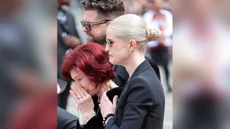 Abschied von Ozzy Osbourne: Kinder Jack und Kelly müssen Sharon stützen