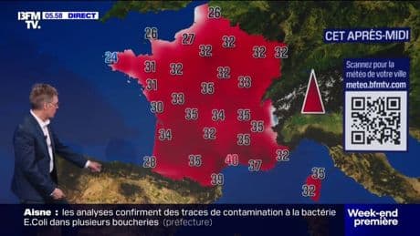 MÉTÉO - Un dôme de chaleur sur toute la France, les températures très élevées ce samedi