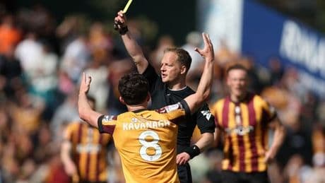 League Two players taken off pitch as match suspended by referee