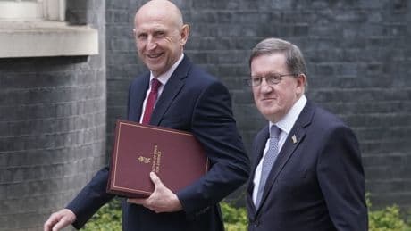 Britain and its people are not safe, former Nato chief warns Parliament