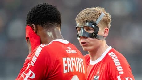 Erfurt zittert um Kapitän Schwarz - Gaga-Gelb für RWE-Spieler ohne Folgen