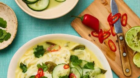 Kalte Kokosjoghurt-Suppe: Eine ganz gechillte Suppe
