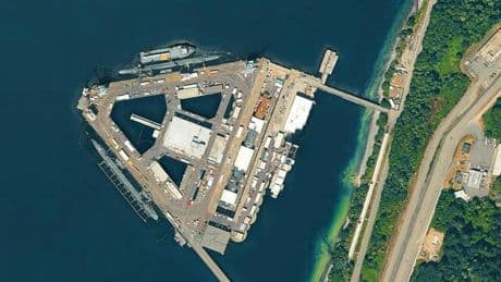 Wirtschaft von oben: Nach Trumps Ankündigung: Hier bewegt sich kein Atomraketen-U-Boot der USA