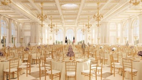 200 Millionen Dollar für Gold und Glamour - Das Weiße Haus wird zum Märchenschloss
