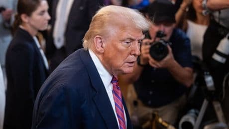 Trump sues newspaper for £7,500,000,000 over claims he sent Epstein ‘drawing of naked woman’