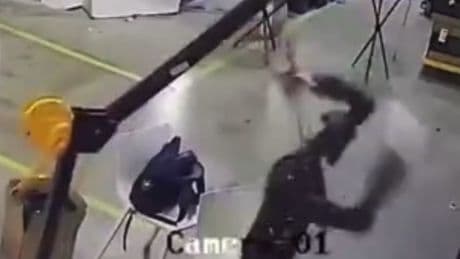 Violent humanoid robot snaps — attacks factory workers in wild video: ‘Robot revolution’