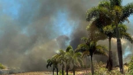 Maui firefighters battle blaze near area of devastating Lahaina wildfires two years ago