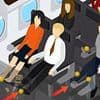 What happens to the body during a fatal plane crash