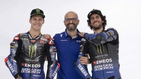 Quartararo y Rins con ganas de comprobar la eficacia de todo lo probado en Aragón