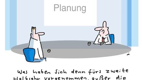 Cartoon: Meissners Strategen