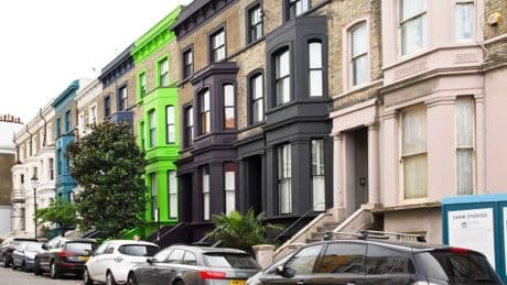 Our neighbours have painted their posh homes black to deter influencers taking pics – but we’ve taken different approach