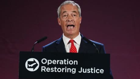 Children to be deported under Reform’s plan to tackle migration, Nigel Farage says