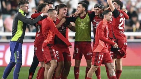 Horario y dónde ver por TV el Mirandés - Real Oviedo de la final del playoff de LaLiga Hypermotion