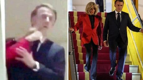 Body language expert reveals Macron's 'true feelings' about being slapped by wife Brigitte