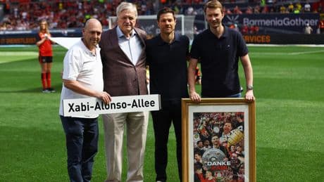 El Bayer Leverkusen despide a lo grande a Xabi Alonso: el homenaje a una leyenda en su último partido en el Bay Arena