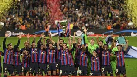 El Barça recibirá el domingo el trofeo de campeón de Liga