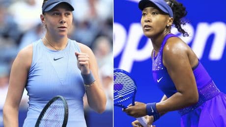 A clash of the comebacks: Osaka and Anisimova face off in the U.S. Open semifinals