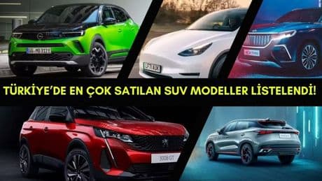 Yolların tozunu dumana katıyor, en çok onlar tercih ediliyor! Türkiye'de en çok satılan 10 SUV model