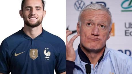 Didier Deschamps: "Me importa Adrien por quién es, por lo que ha hecho con nosotros"