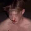 Sickening moment British holidaymaker is kicked in the HEAD by Portuguese teens for his phone