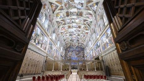 El Vaticano muestra los secretos de las estancias en las que se decidirá el nuevo Papa