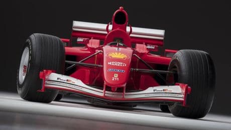 Modell F2001: Schumachers Ferrari erzielt Rekordsumme bei Versteigerung in Monte Carlo