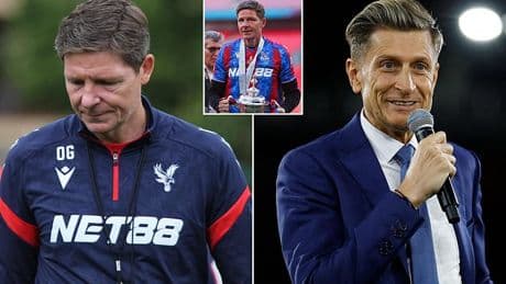 Oliver Glasner raises concerns over his Crystal Palace future as FA Cup winners fight to stay in the Europa League ahead of Community Shield