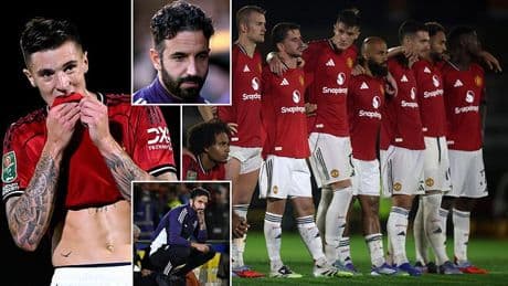 Now Man United's outcasts are wondering if they can outlast 'hiding' Ruben Amorim: CHRIS WHEELER on deeper problems - and the worrying hint in manager's speech post-Grimsby embarrassment