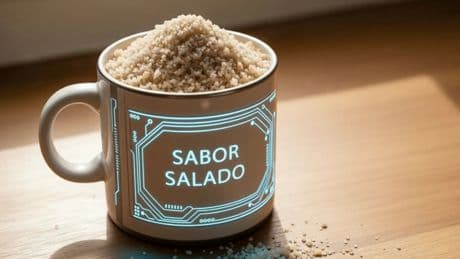 Primero fue la cuchara, ahora la taza: un toque salado sin usar sal