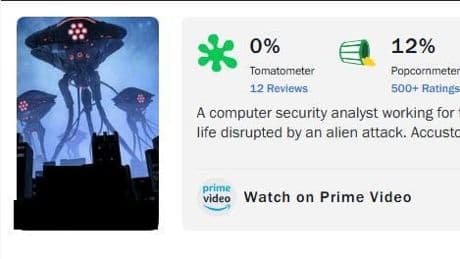 Amazon Prime Video’s No. 1 Movie Deemed ‘One Of The Worst Ever Made’