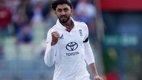 England’s Shoaib Bashir unfazed by Nathan Lyon’s opinion ahead of Ashes series