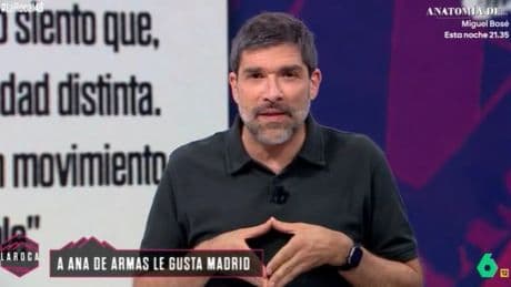Nacho García critica en &#039;La Roca&#039; las palabras de Ana de Armas sobre Madrid: &quot;Lo que te pasa es que eres rica&quot;