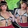 Lola Young puts on a VERY racy display in an underboob-flashing monokini before Glastonbury set - after Lorde sent fans into a frenzy by stripping off during surprise show