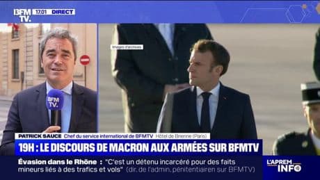 Armées, budget, sécurité: Emmanuel Macron fera son discours aux Armées ce soir à l'Hôtel de Brienne