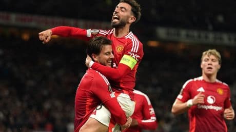 Man Utd 4 Athletic Bilbao 1 (7-1 agg): Red Devils set up blockbuster final vs Spurs as Mason Mount blows Spaniards away after nervy start
