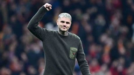 Icardi, şampiyonluk maçı için İstanbul'da: Sosyal medyadan paylaştılar