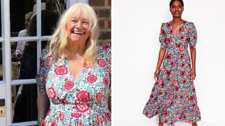 Judy Finnegan stuns in floral dress that’s ‘perfect for a summer wedding’