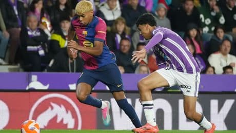 El Barça obra una remontada de peso en Valladolid y ya espera al Madrid en Montjuic (1-2)