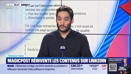 French Tech : MagicPost réinvente les contenus sur LinkedIn - 21/08