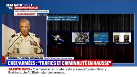 "Menaces sur les Français": “Les effets du réchauffement climatique se feront de plus en plus sentir à l’avenir”, affirme le chef d’état-major des armées