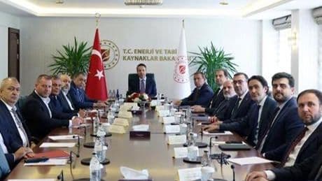 Bakan Bayraktar, TES-İŞ ve MADEN-İŞ yöneticileriyle görüştü