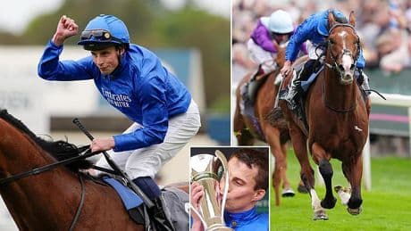William Buick guides Ombudsman to Godolphin glory at York despite almighty scare