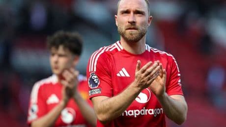 Christian Eriksen shoots down rumour of next club after Man Utd exit