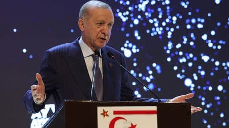 Cumhurbaşkanı Erdoğan'dan Kıbrıs'tan dünyaya çağrı: Uluslararası toplum KKTC'yi tanımalı