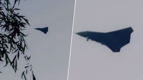 El cielo de China nos acaba de dar otra pista de su ambición aérea. Un avión tan radical que cuesta adivinar su función