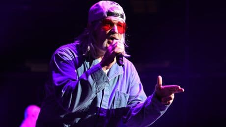 Fred Durst swats down fan’s drone during Limp Bizkit show