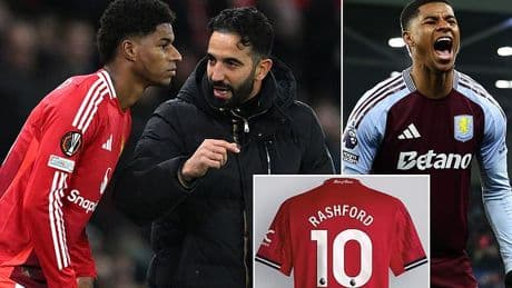 Is THIS Marcus Rashford's route back into Man United? Key detail emerges  as giveaway that exiled star could be in Ruben Amorim's plans - while two others are SNUBBED