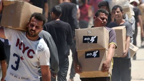 Krieg in Nahost: Umstrittene Organisation GHF wird Mittwoch keine Hilfsgüter verteilen