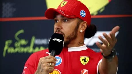 Lewis Hamilton admits 'refusing' Ferrari situation after crunch talks with bosses in Italy