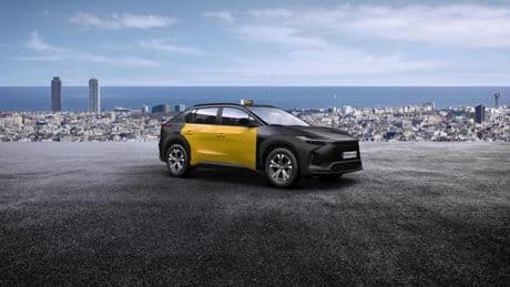 Gama Taxi de Toyota: llega el bZ4X a las calles de Madrid y Barcelona